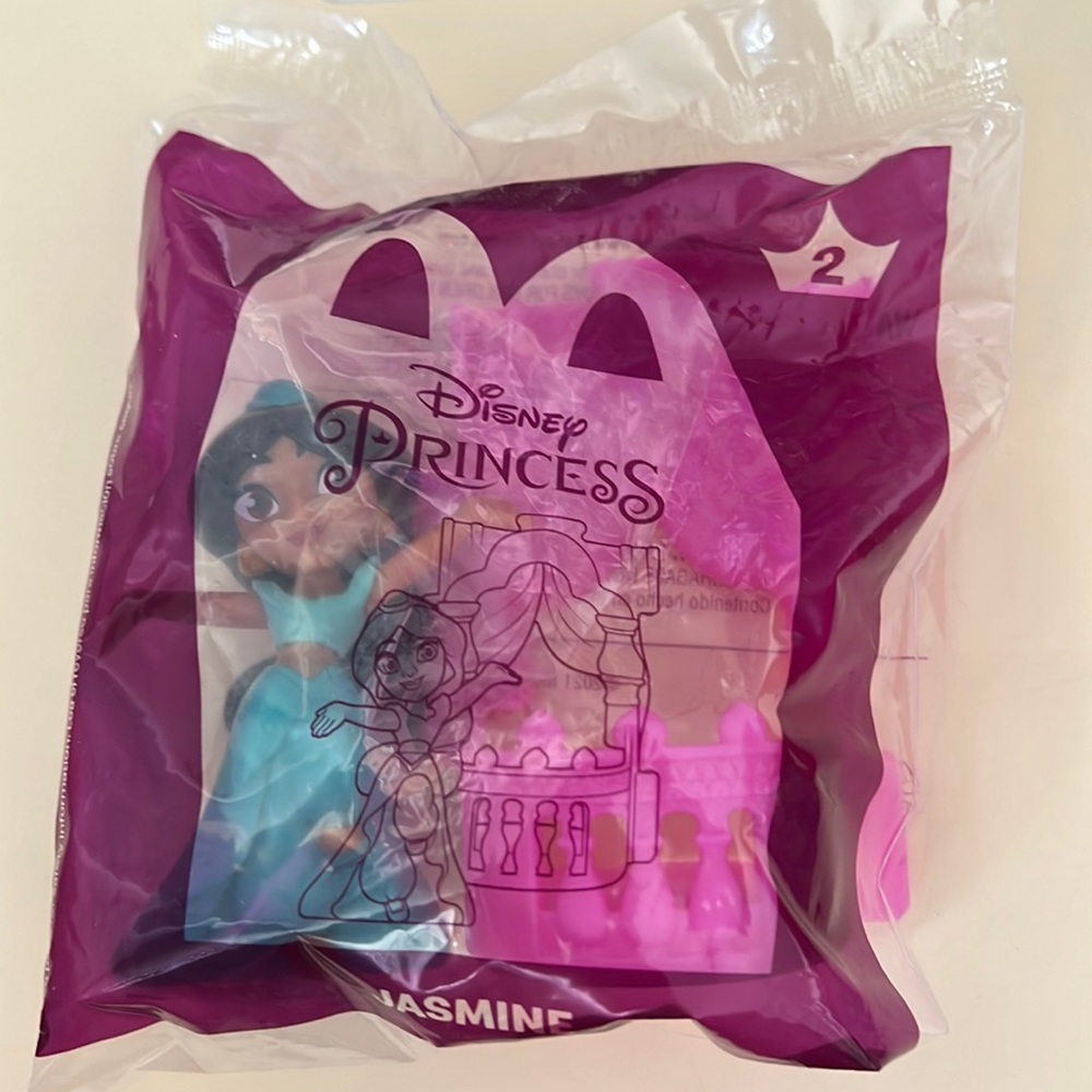 McDonald’s princess Jasmine toy